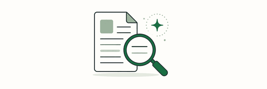 Document search proof of concept illustration